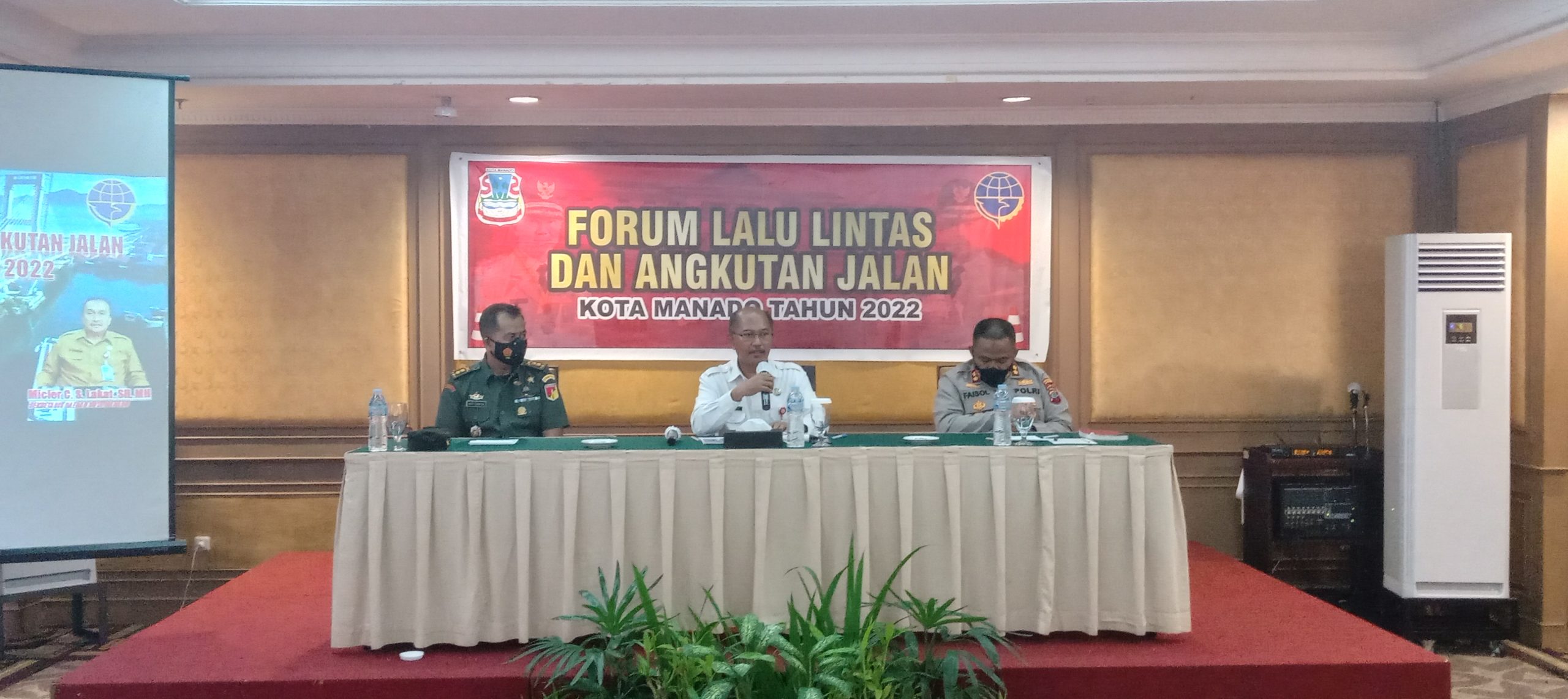 Wawali Sualang Hadiri LLAJ Pemkot Manado