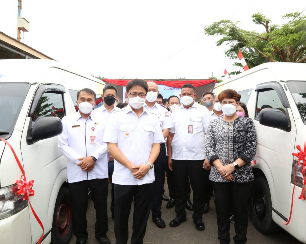 Meningkatkan Mobilitas Kota Manado, Pemkot Manado Bangun Kerjasama Dengan DAMRI