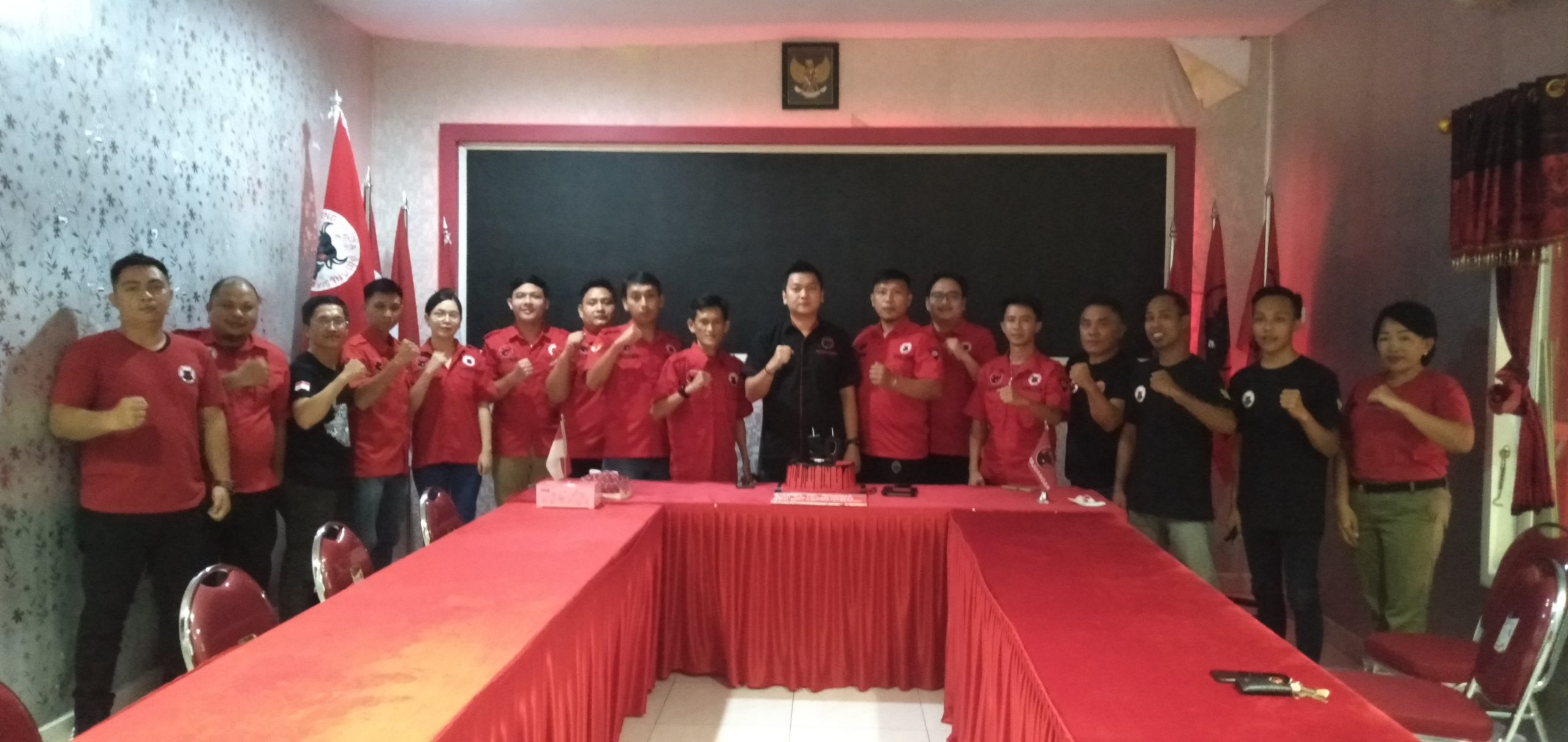 Pengurus DPC BMI Minsel Rayakan HUT ke – 50 PDIP bersama Jajaran PAC