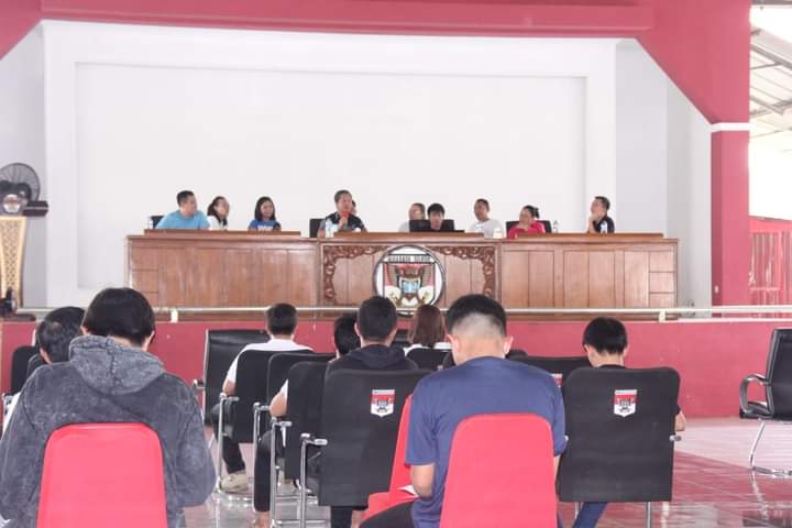 Berita foto : PYR pimpin Rapat Technical Meeting dalam rangka persiapan pelaksanaan kegiatan Perkemahan  Raya Pemuda KGPM Tahun 2023,